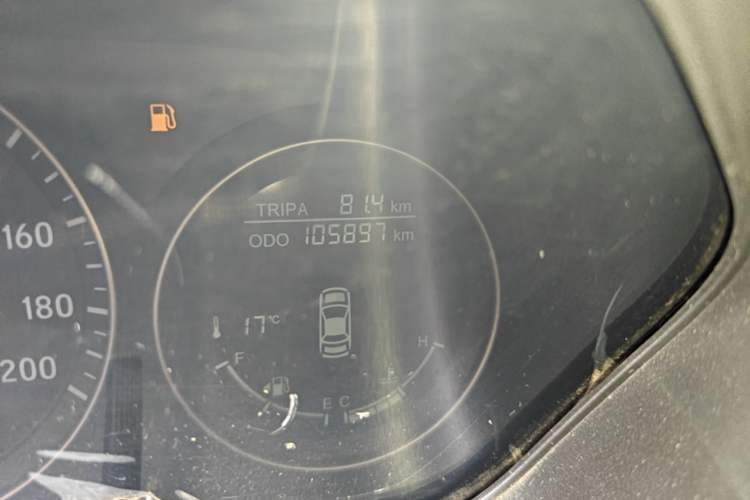Used HYOSOW S3 2016 S3L 1.5L Manual Premium Edition Odometer Close Up