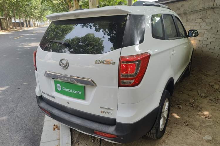 Used HYOSOW S3 2016 1.5L Manual Comfort Version China V Rear Right 45 Deg