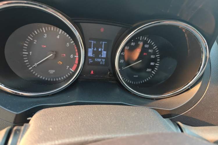 Used HYOSOW S3 2017 1.5L Manual Luxury Model Odometer Close Up