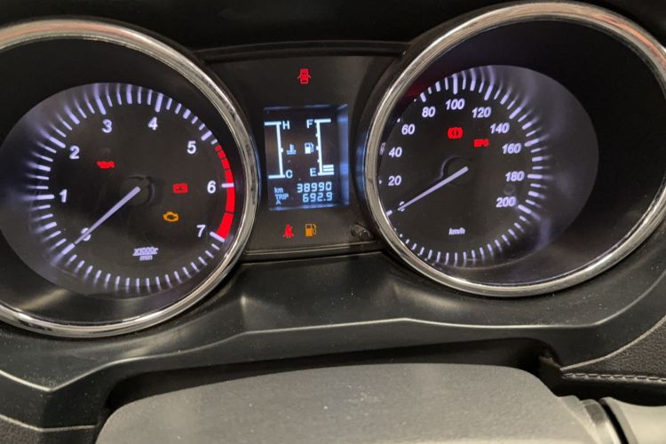 Used HYOSOW S3 2017 1.5L Manual Luxury Model Odometer Close Up