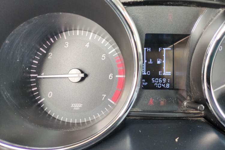 Used HYOSOW S3 2017 1.5L Manual Luxury Model Odometer Close Up