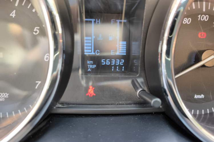Used HYOSOW S3 2017 1.5L Manual Luxury Model Odometer Close Up