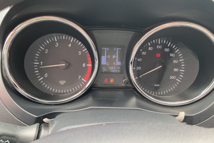 Used HYOSOW S3 2017 1.5L Manual Luxury Model Odometer Close Up