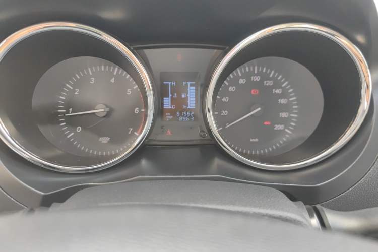 Used HYOSOW S3 2017 1.5L Manual Luxury Model Odometer Close Up