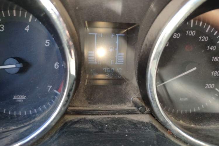 Used HYOSOW S3 2017 1.5L Manual Luxury Model Odometer Close Up