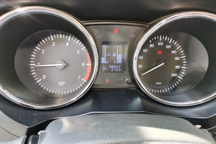 Used HYOSOW S3 2017 1.5L Manual Luxury Model Odometer Close Up