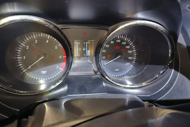 Used HYOSOW S3 2017 1.5L Manual Luxury Model Odometer Close Up