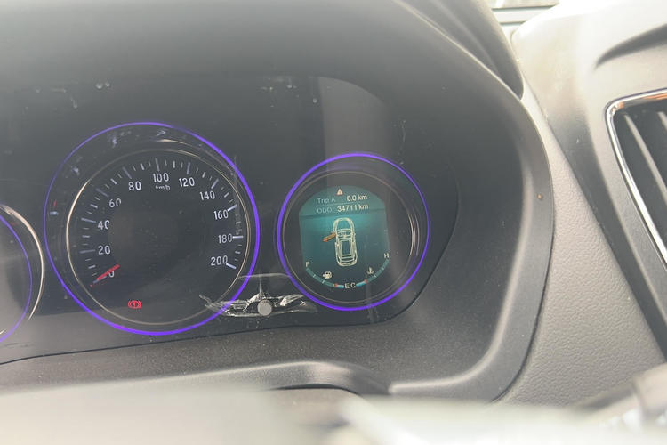 Used HYOSOW S5 2017 1.3T Manual Prestige Edition Odometer Close Up