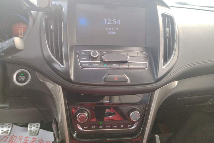 Used HYOSOW S5 2017 1.3T Manual Prestige Edition Audio And AC Panel
