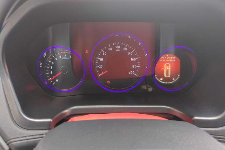 Used HYOSOW S5 2017 1.3T Manual Prestige Edition Instrument Cluster