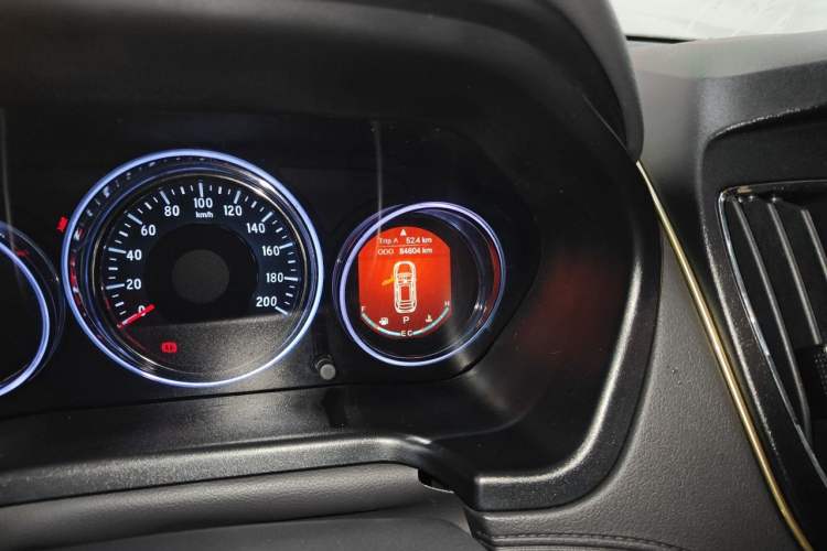 Used HYOSOW S5 2017 1.3T CVT Luxury Model Odometer Close Up