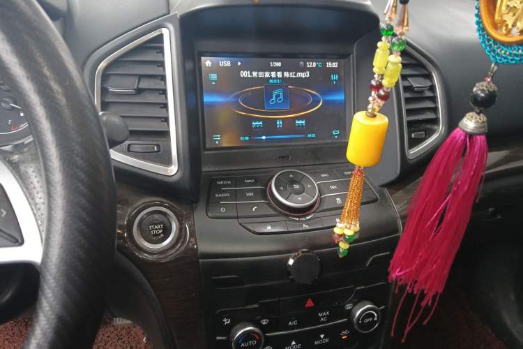 Used HYOSOW S6 2016 1.5T Manual Leading Model Audio And AC Panel