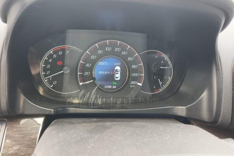 Used HYOSOW S6 2016 1.5T Manual Smart Edition Odometer Close Up