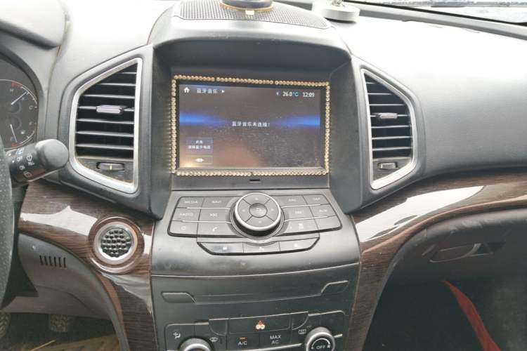 Used HYOSOW S6 2016 1.5T Manual Leading Model Audio And AC Panel