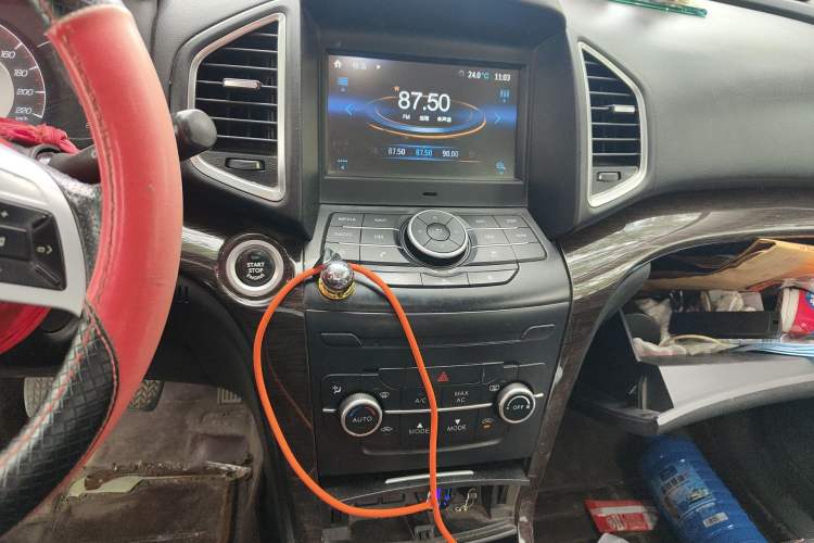 Used HYOSOW S6 2016 1.5T Manual Leading Model Audio And AC Panel