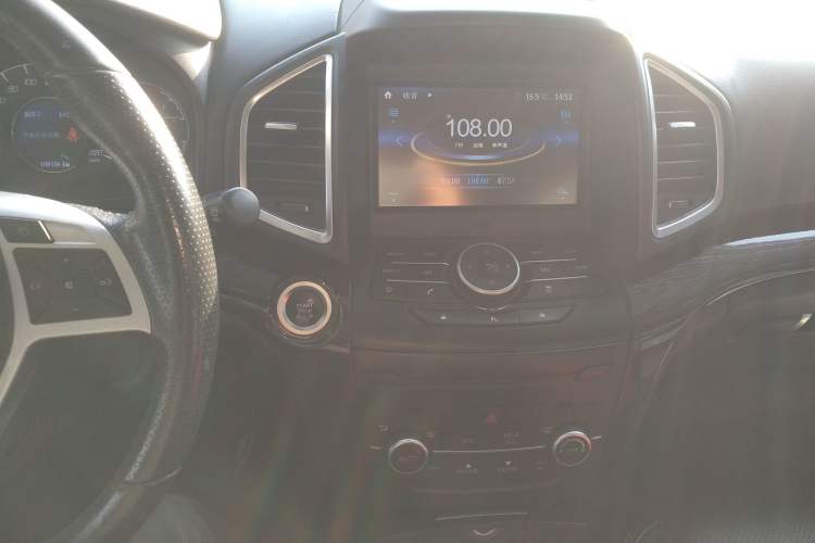 Used HYOSOW S6 2016 1.5T Manual Leading Model Audio And AC Panel