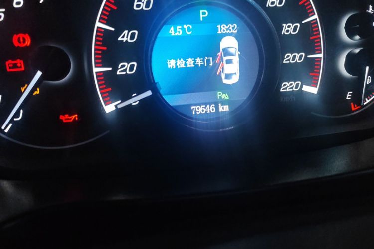 Used HYOSOW S6 2017 1.5T CVT Enjoyment Model Odometer Close Up