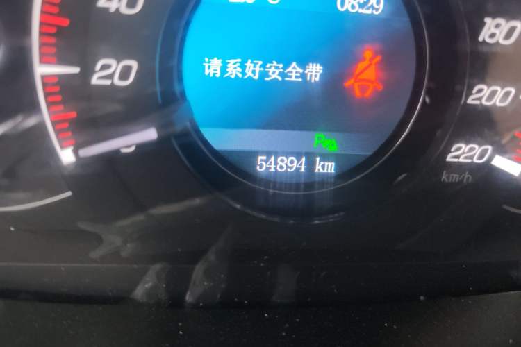 Used HYOSOW S6 2017 1.5T CVT Enjoyment Model Odometer Close Up