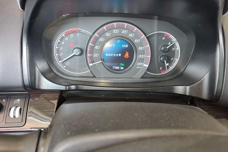 Used HYOSOW S6 2017 1.5T CVT Enjoyment Model Odometer Close Up
