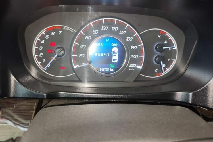 Used HYOSOW S6 2017 1.5T CVT Enjoy Edition Odometer Close Up