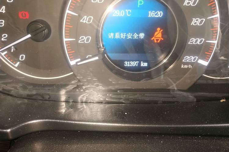Used HYOSOW S6 2017 1.5T CVT Enjoyment Model Odometer Close Up