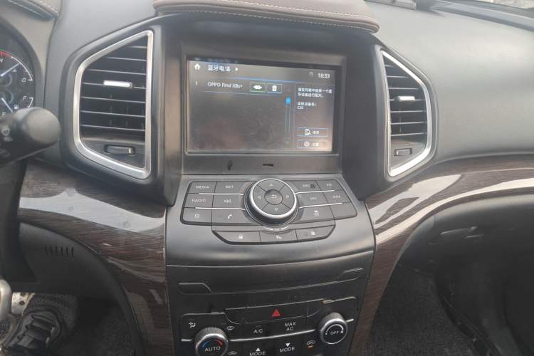 Used HYOSOW S6 2017 1.5T CVT Enjoyment Model Audio And AC Panel