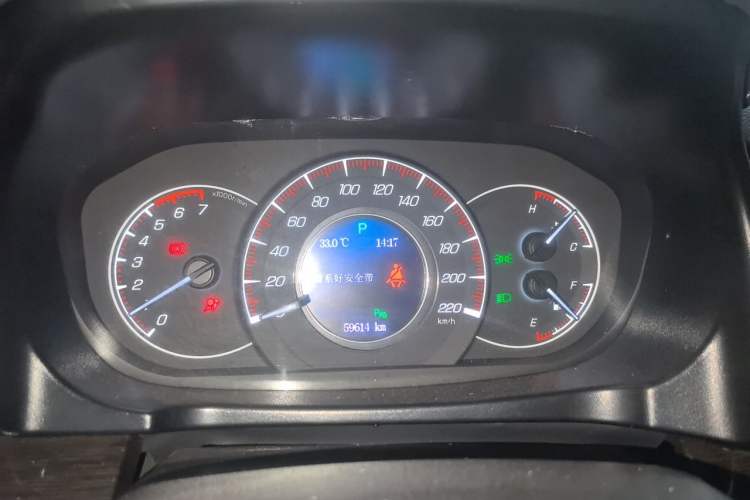 Used HYOSOW S6 2017 1.5T CVT Enjoyment Model Instrument Cluster