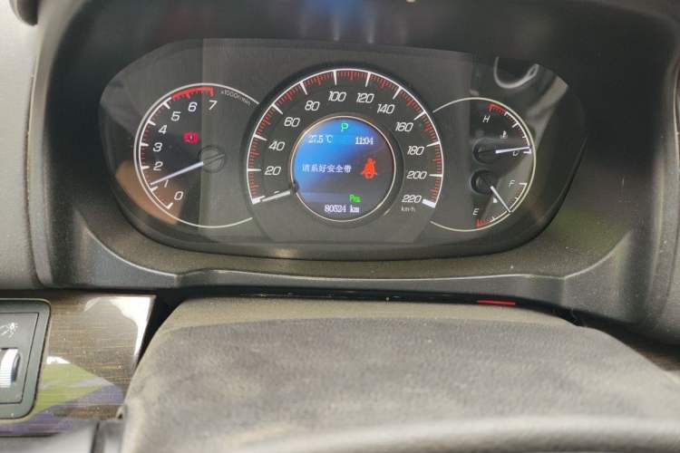 Used HYOSOW S6 2017 1.5T CVT Premium Edition Odometer Close Up