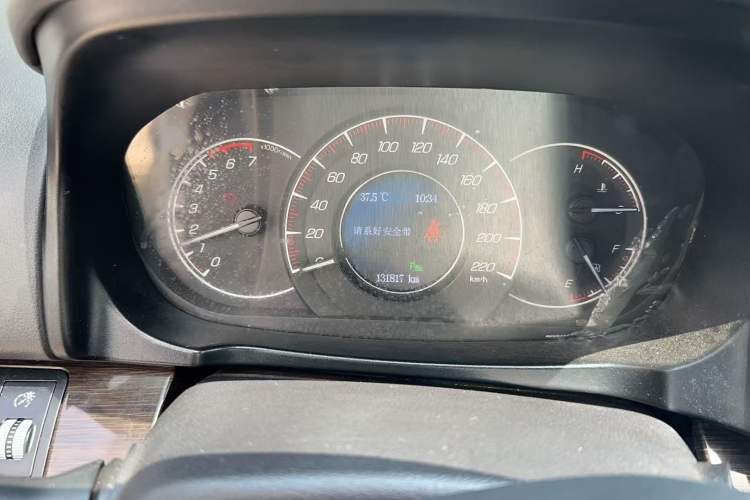 Used HYOSOW S6 2017 1.5T Manual Leading Model Odometer Close Up