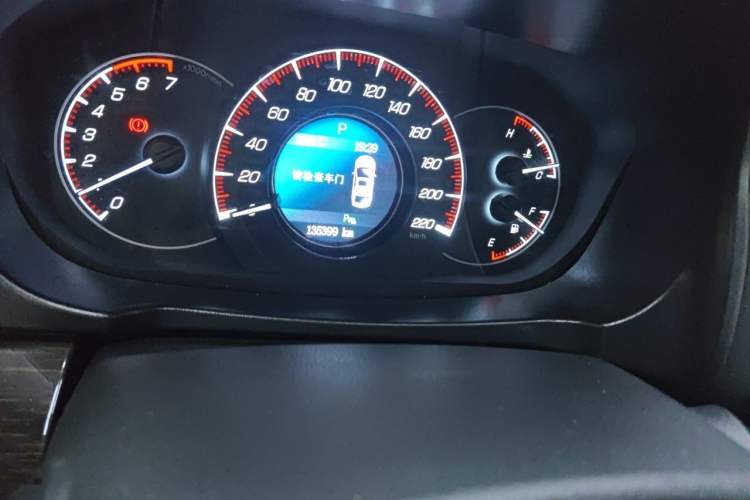 Used HYOSOW S6 2017 1.5T CVT Enjoyment Model Odometer Close Up