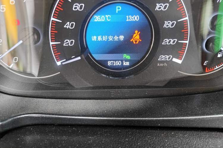 Used HYOSOW S6 2017 1.5T CVT Premium Edition Odometer Close Up