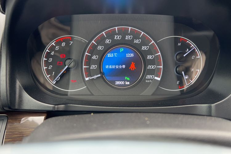 Used HYOSOW S6 2017 1.5T CVT Enjoyment Model Odometer Close Up