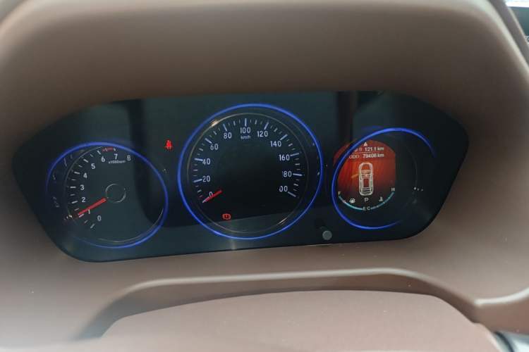 Used HYOSOW S7 2018 1.5T Automatic Premium Edition Odometer Close Up