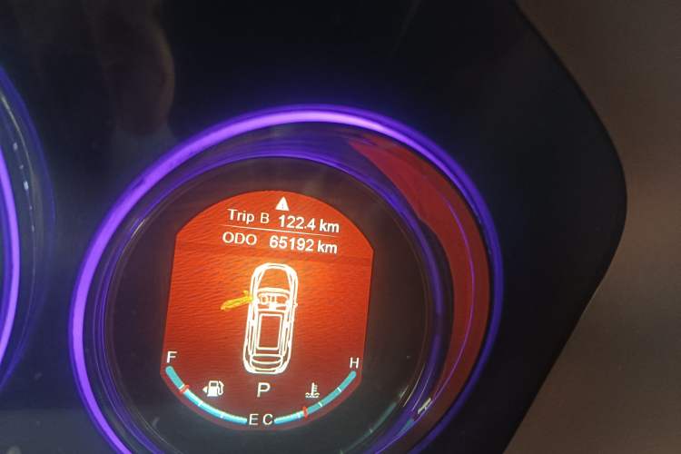 Used HYOSOW S7 2018 1.5T Automatic Premium Edition Odometer Close Up