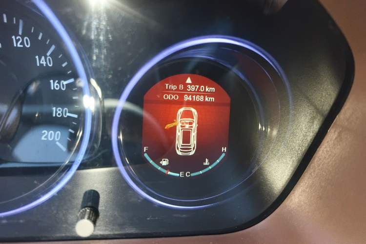 Used HYOSOW S7 2018 1.5T Manual Premium Edition Odometer Close Up