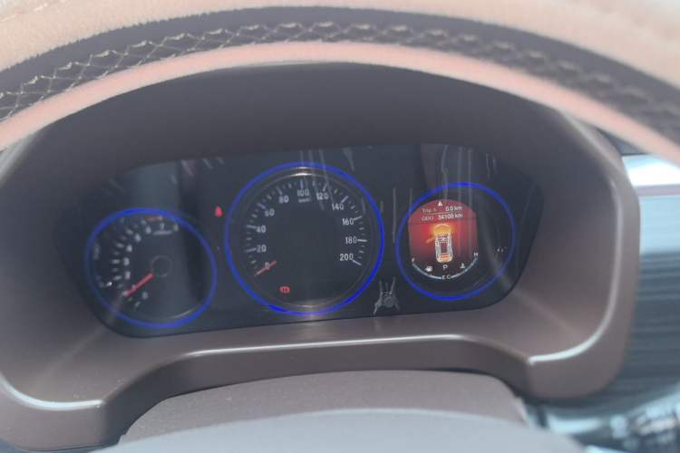 Used HYOSOW S7 2018 1.5T Automatic Premium Edition Odometer Close Up