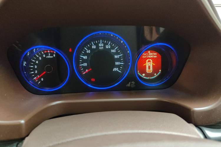 Used HYOSOW S7 2018 1.5T Manual Premium Edition Odometer Close Up