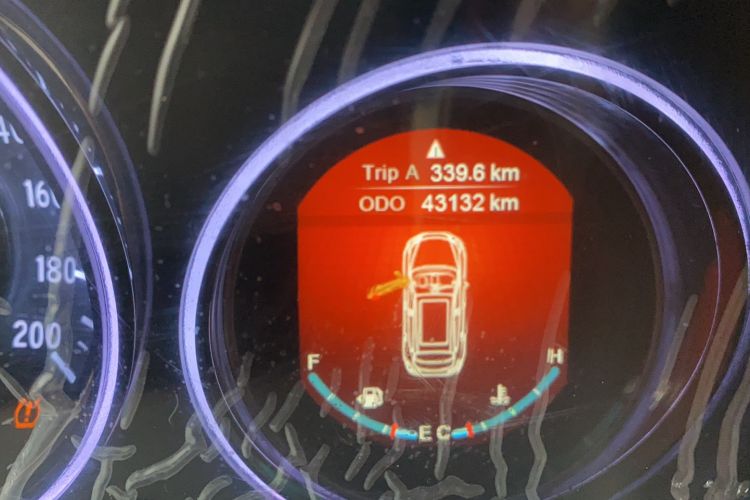Used HYOSOW S7 2018 1.5T Manual Premium Edition Odometer Close Up