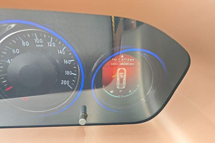 Used HYOSOW S7 2018 1.5T Automatic Premium Edition Odometer Close Up