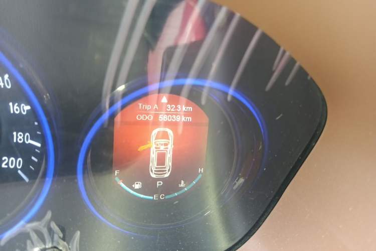 Used HYOSOW S7 2018 1.5T Automatic Prestige Edition Odometer Close Up