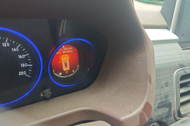 Used HYOSOW S7 2018 1.5T Automatic Premium Edition Odometer Close Up