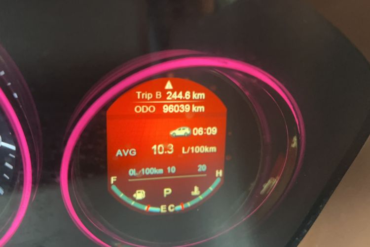 Used HYOSOW S7 2018 1.5T Automatic Prestige Edition Odometer Close Up