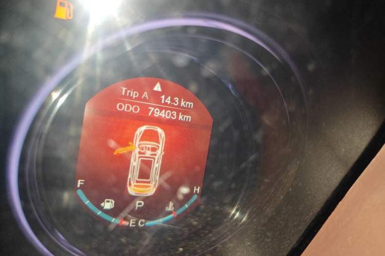 Used HYOSOW S7 2018 1.5T Automatic Premium Edition Odometer Close Up