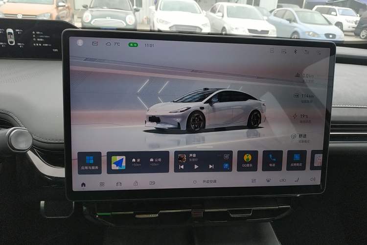 Used Hyptec GT 2023 600 Rear-Drive Charging & Swapping Version Audio And AC Panel