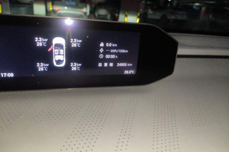 Used Hyptec GT 2023 710 Rear-Drive Ultra-Charging Version Odometer Close Up