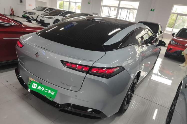 Used Hyptec GT 2023 Rear-Drive Ultra-Charging 7-Wing Edition Rear Right 45 Deg