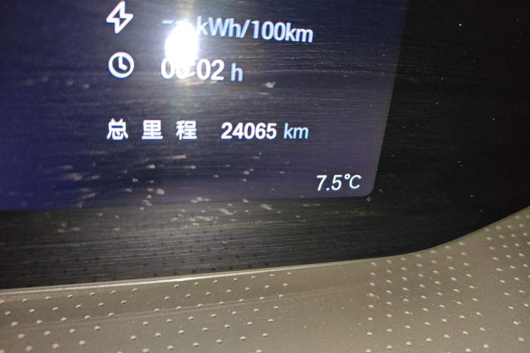 Used Hyptec GT 2023 560 Rear-Drive Seven-Wing Edition Odometer Close Up