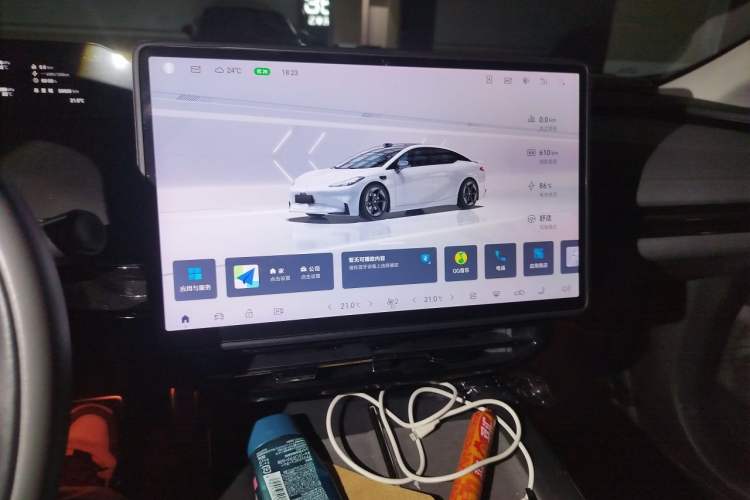 Used Hyptec GT 2023 710 Rear-Drive Ultra-Charging Version Audio And AC Panel