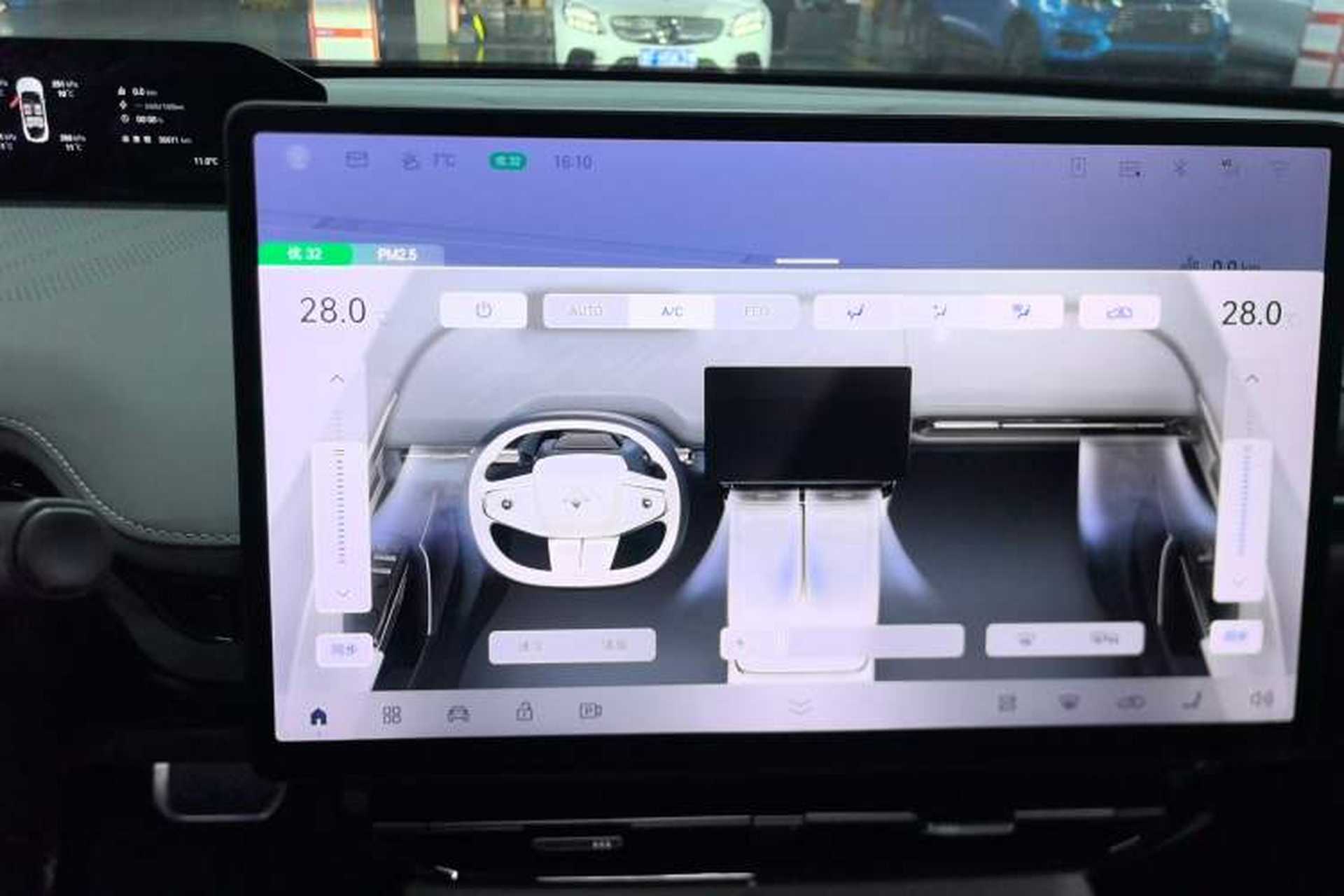 Used Hyptec GT 2023 710 Rear-Drive Ultra-Charging Version Audio And AC Panel