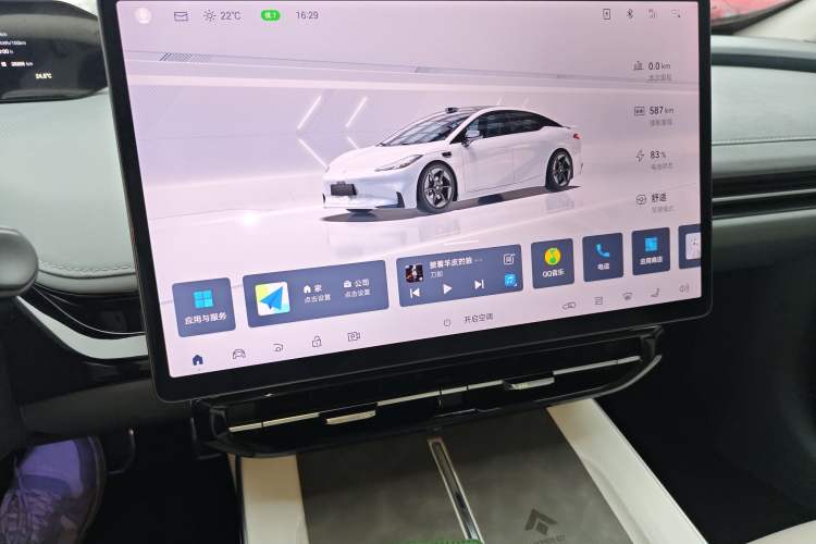 Used Hyptec GT 2023 710 Rear-Drive Supercharge Max Edition Audio And AC Panel